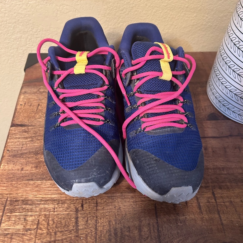 Columbia Purple and Pink Hiking Shoes